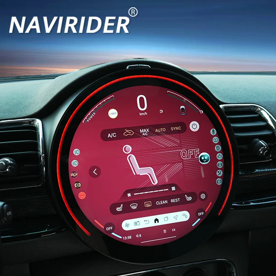 S 11.8inch For BMW Mini One F55 Cooper F56 Clubman F54 2014-2020 Android Navi GPS Multimedia Player Carplay Stereo Autoradio HU