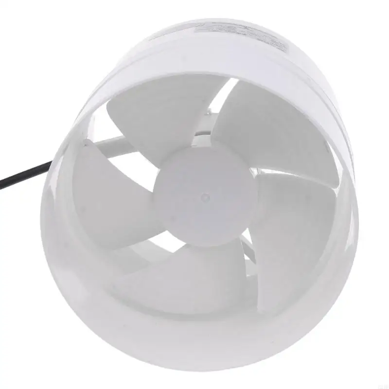 

124E High Efficiency Duct Ventilation Exhaust Fan For Dog Pet Kitchen Air Circulation