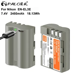 2450mAh EN-EL3E Battery EN EL3e EN EL3E Camera Battery for Nikon D30 D50 D70 D70s D80 D90 D100 D200 D300 D300S D700 D800