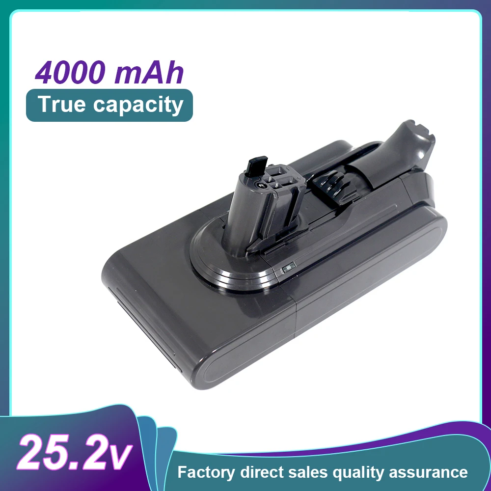 

25.2V 4000mAh 4.0Ah For Dyson V11 Battery SV14 SV15 Li-ion Vacuum Cleaner Rechargeable Battery Absolute V11 Animal 970145-02