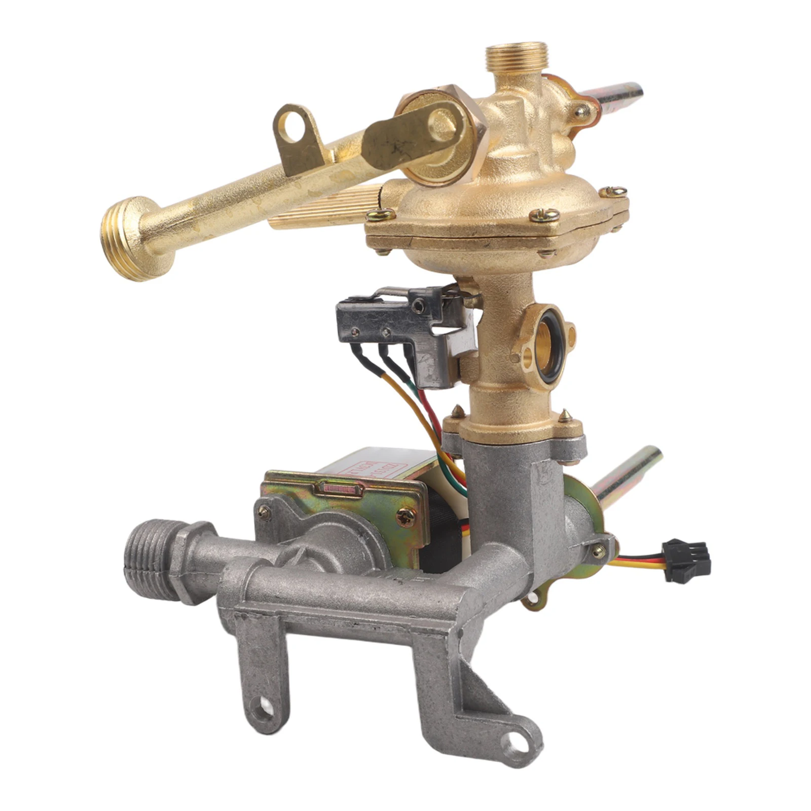 Copper Valve Water Heater Parts 150MM Copper Water Valve Reliable Performance Safe Gas Operation For Home Plumbing