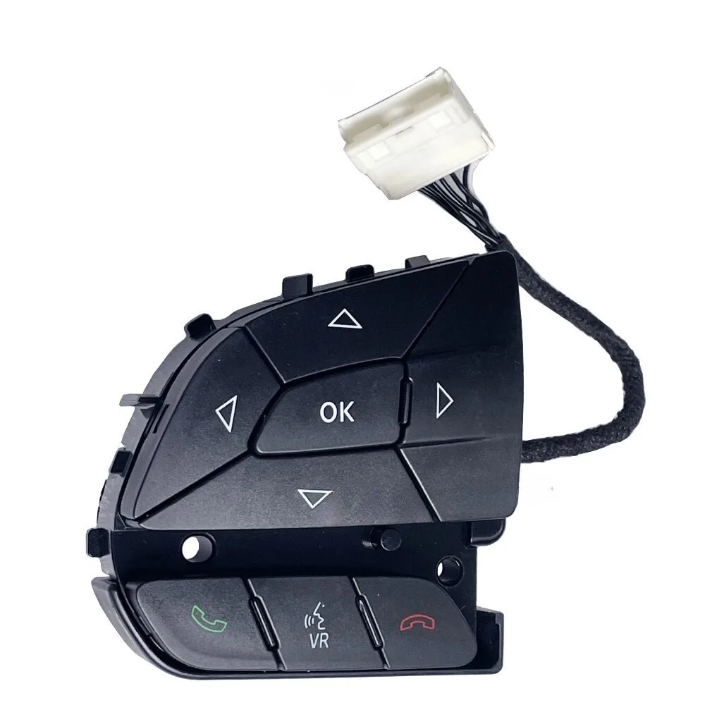 05081287AA Car Steering Wheel Cruise Control Cruise Switch Button For Jeep Cherokee 2016-2019 Dodge Challenger Charger