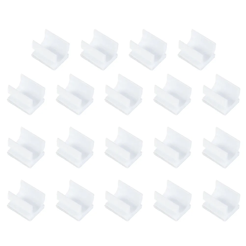 

125pcs Pen Clips Holder Whiteboard Accessories Adhesive Clip Pen Fixing Tool Office School Storage Solution Desk