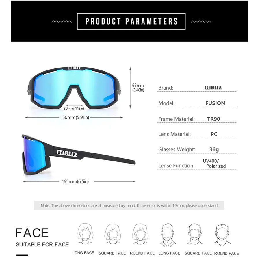 Sports Polarized Cycling Sunglasses Photochromic Lens MTB Mountain Road Bike Glasses Fishing Bicycle Goggles For Men And Women