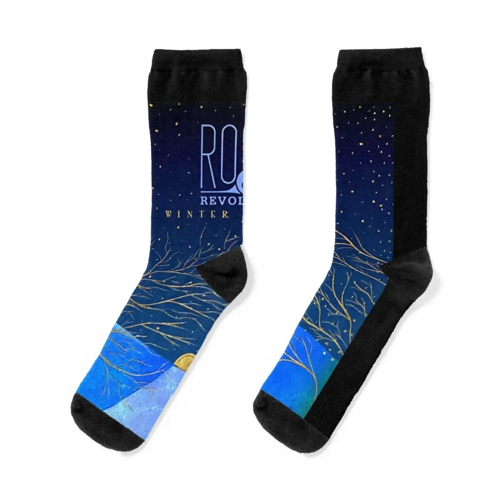 

Winter Solstice Socks Sports essential christmass gift gift Ladies Socks Men's