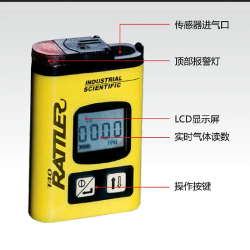 Single gas detector model: T40 Warehouse number: M343580