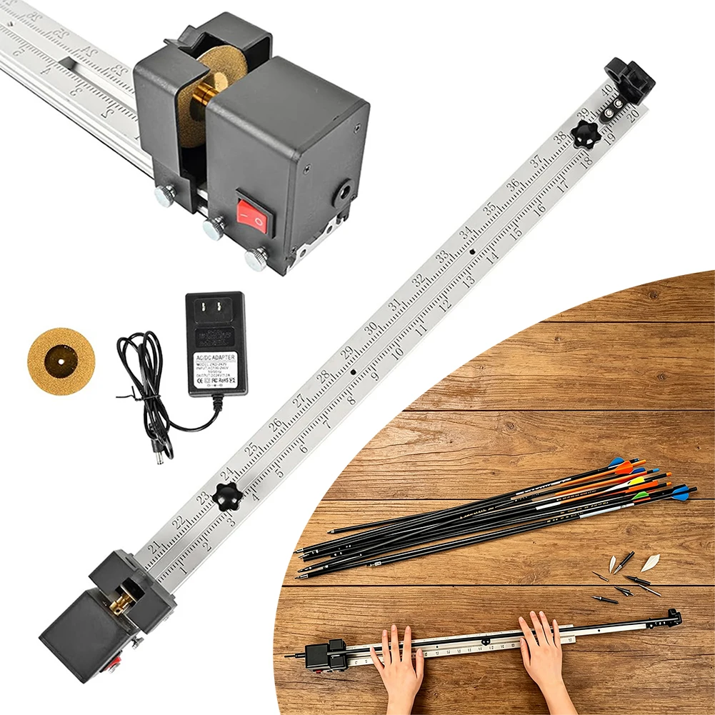 Professional Carbon-Arrow Cutter,Adjustable Length Archery-Saw Tool For Various Arrow-Sizes,For Archery-Club Maintenance Station