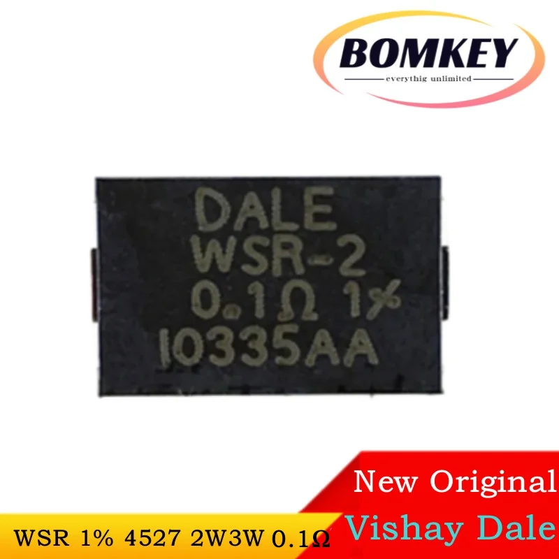 

10Pcs/Lot WSR2R1000FEA 2W WSR3R1000FEA 3W 0.1R 1% 4527 100 mOhms Vishay/Dale Current Sense Resistor WSR2R1000FEB WSR3R1000FTA