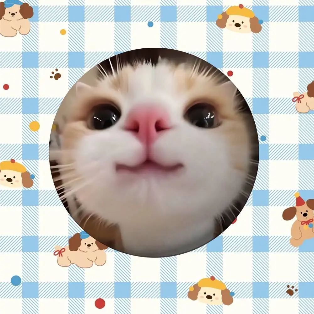 Niedliche Katzen-Memes Meow Kawaii Abzeichen Kreative Blechpins Kreative Zitat-Broschen Kleidung Rucksack Schmuck Geschenk Für – Detail 4