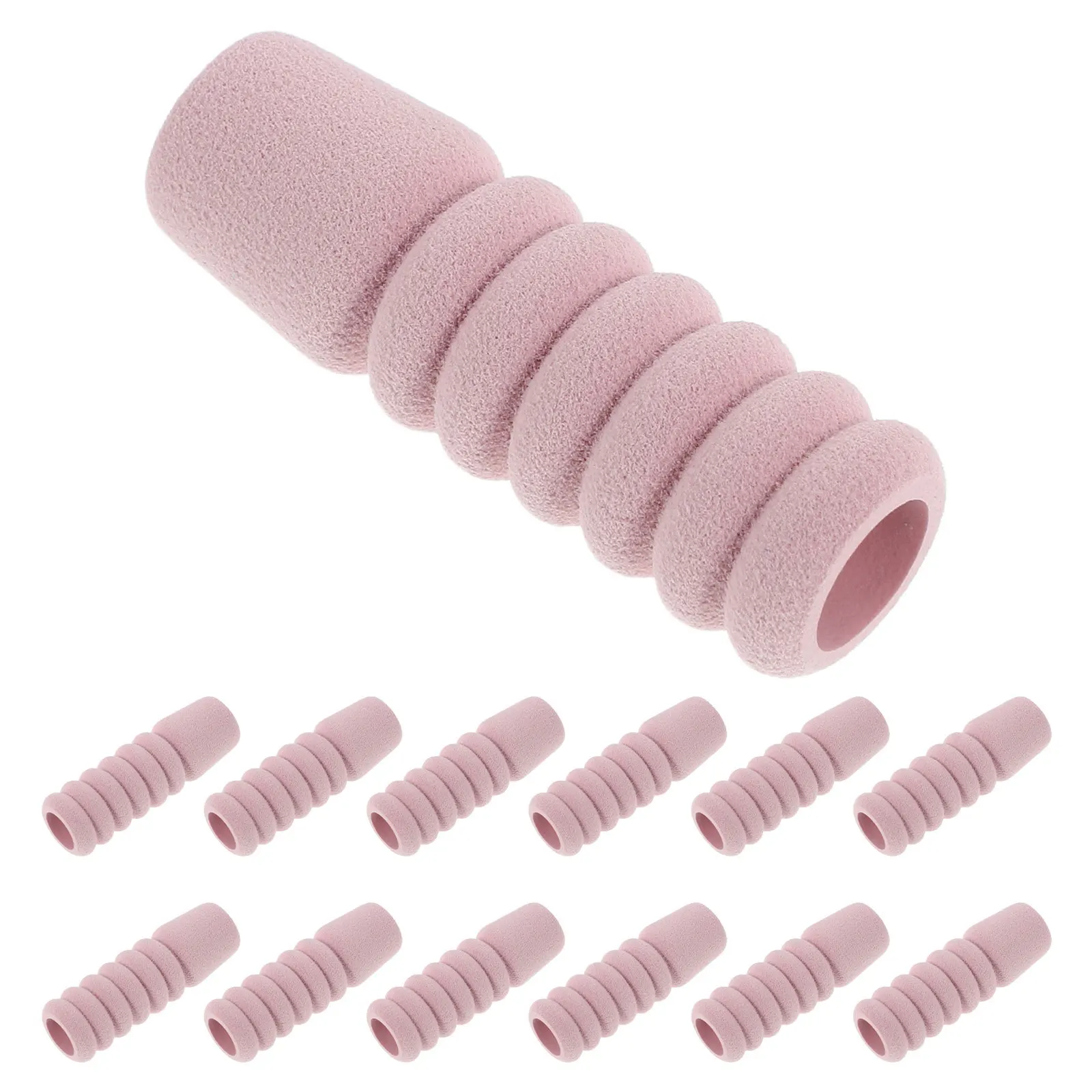 

60Pcs Antislip Moisture Absorbing Protective Sleeve for Manicure Scissors Tweezers Professional Nail Supplies Accessory