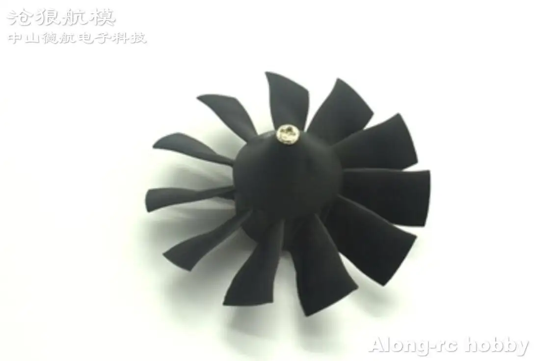 Powerfun 64 mm 11 messen EDF (3S ongeveer 1,3 kg 4S 1400 g stuwkracht) voor 64 EDF Jet RC-vliegtuigmodellen DIY-vliegtuigupgrade Big Power Part