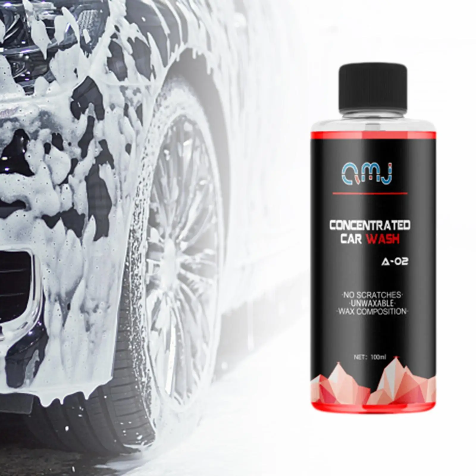 Car Wash Liquid High Concentration Formula Car Wash Supplies Gentle Easy Cleaning Plating Protective Layer Foaming Car Wash Soap