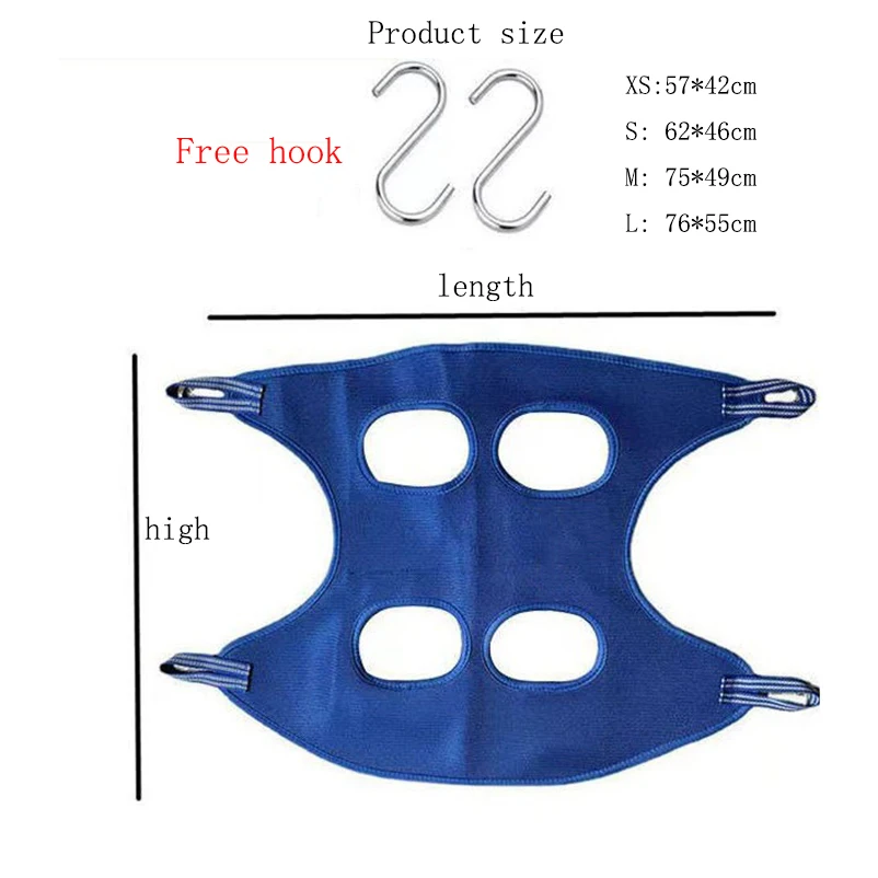 Pet clean beauty suspension Dog cat hammock cat and dog bath, trimming nails to assist cat bag