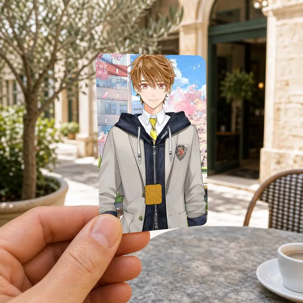 Tears of Themis Luke Pearce  Waterproof Bank Card Sticker Skin for Credit Debit Chip Cards Decorative Cover Film