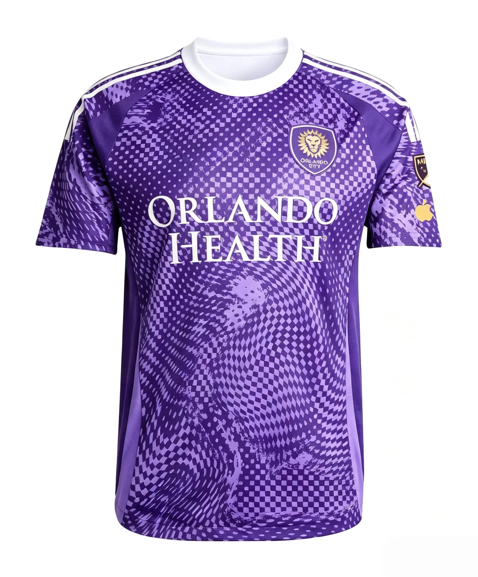 26‑27 Orlando City   Soccer Jersey Men Short Sleeve Quick Dry  Football Fan Version Match Training Tee Sport Uniform Moto