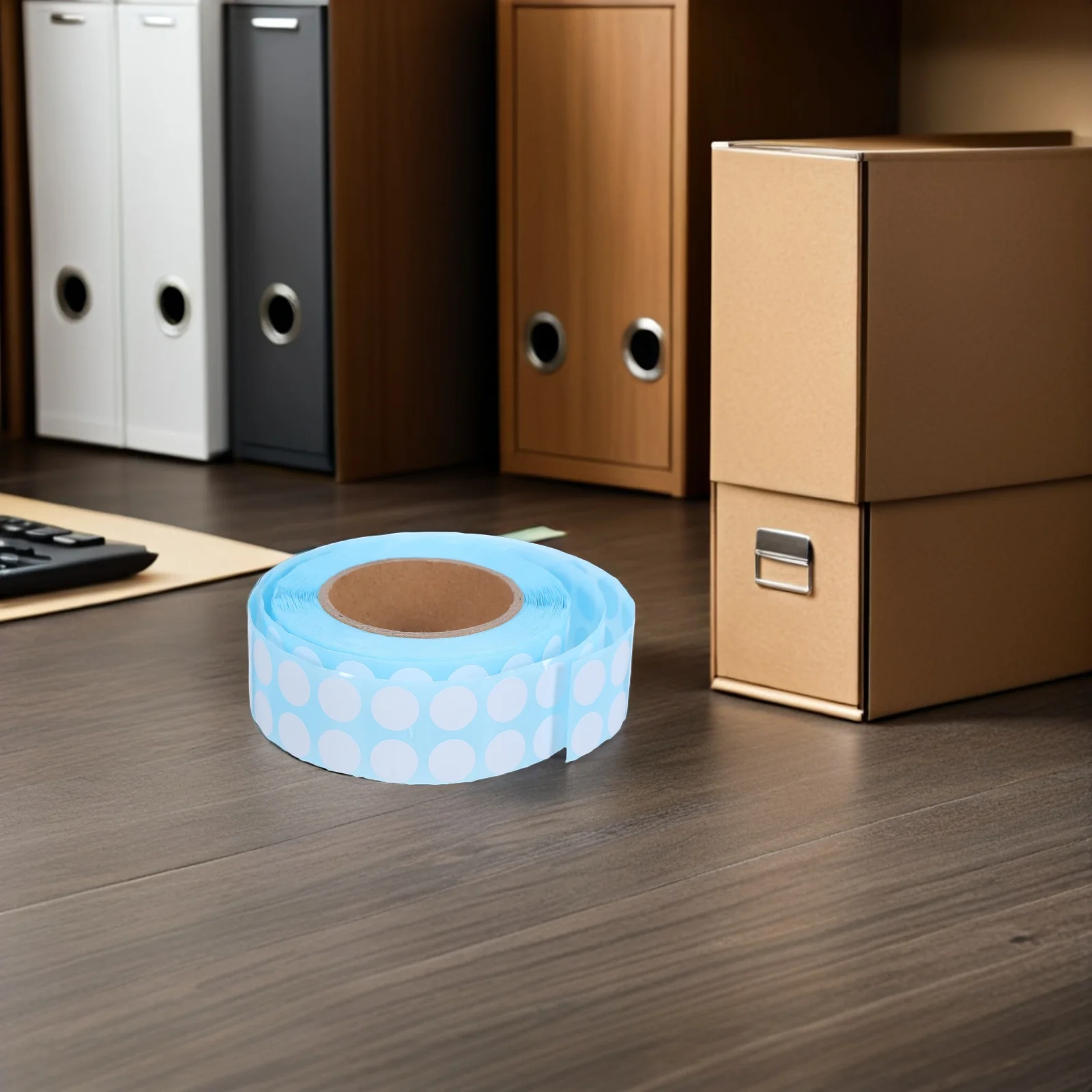 3000Pcs Self-Adhesive Label Roll Blank Writable Stickers Removable Easy Peel Off Labels for Food Containers Kitchen Moving Box