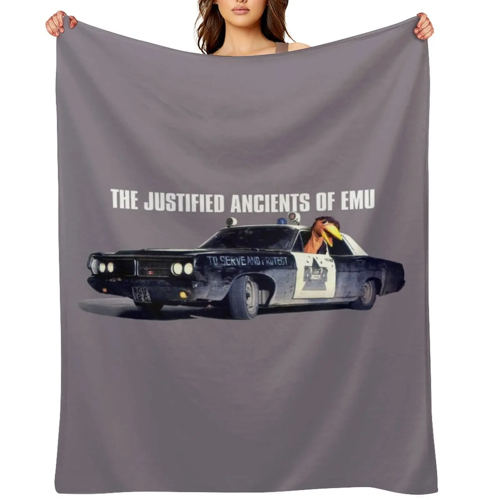 

EMU - THE TIMELORDS - THE KLF Throw Blanket Summer Beddings Personalized Gift cosplay anime anime Blankets