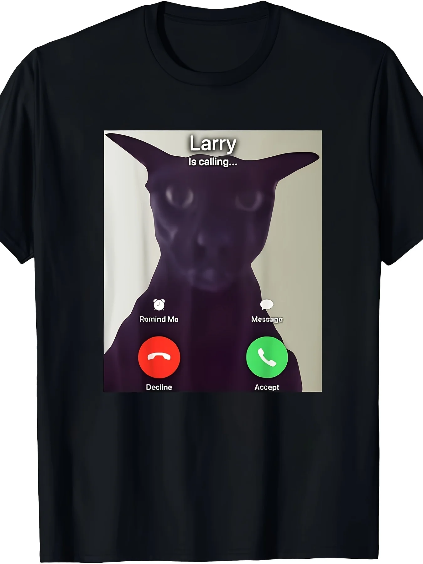 Funny Evil Larry Cat Pattern Men'S T-Shirt - A Quirky And Hilarious Gift for Boyfriends
