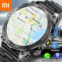 Xiaomi All Outdoor Military GPS Smart Watch Men AMOLED Screen Heart Rate Blood Pressure Bluetooth Call Waterproof Smartwatches