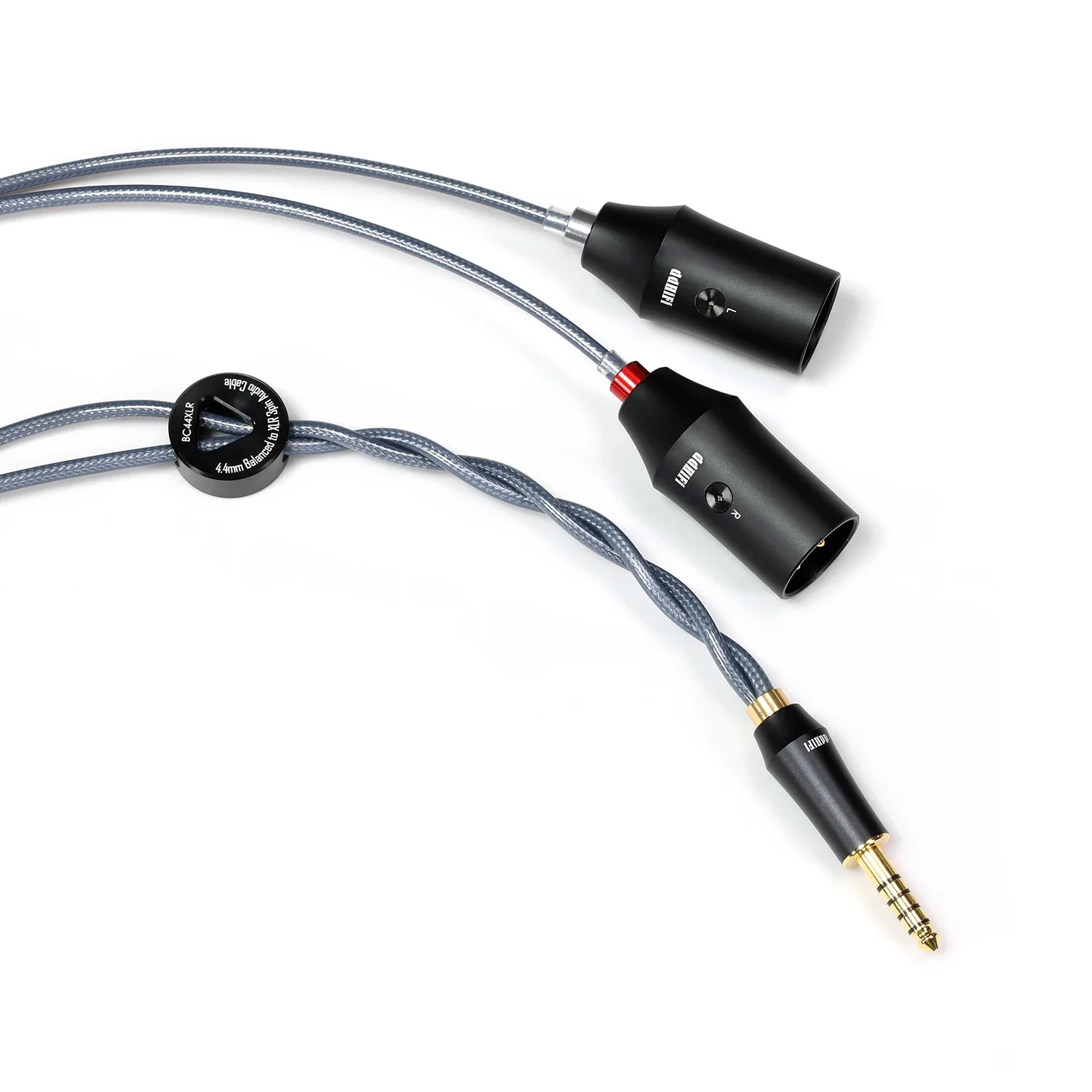 DDHIFI BC44XLR 4.4mm Balanced Input to XLR 3Pin Output Shielding Signal Cable Double Shielded Coaxial Structure