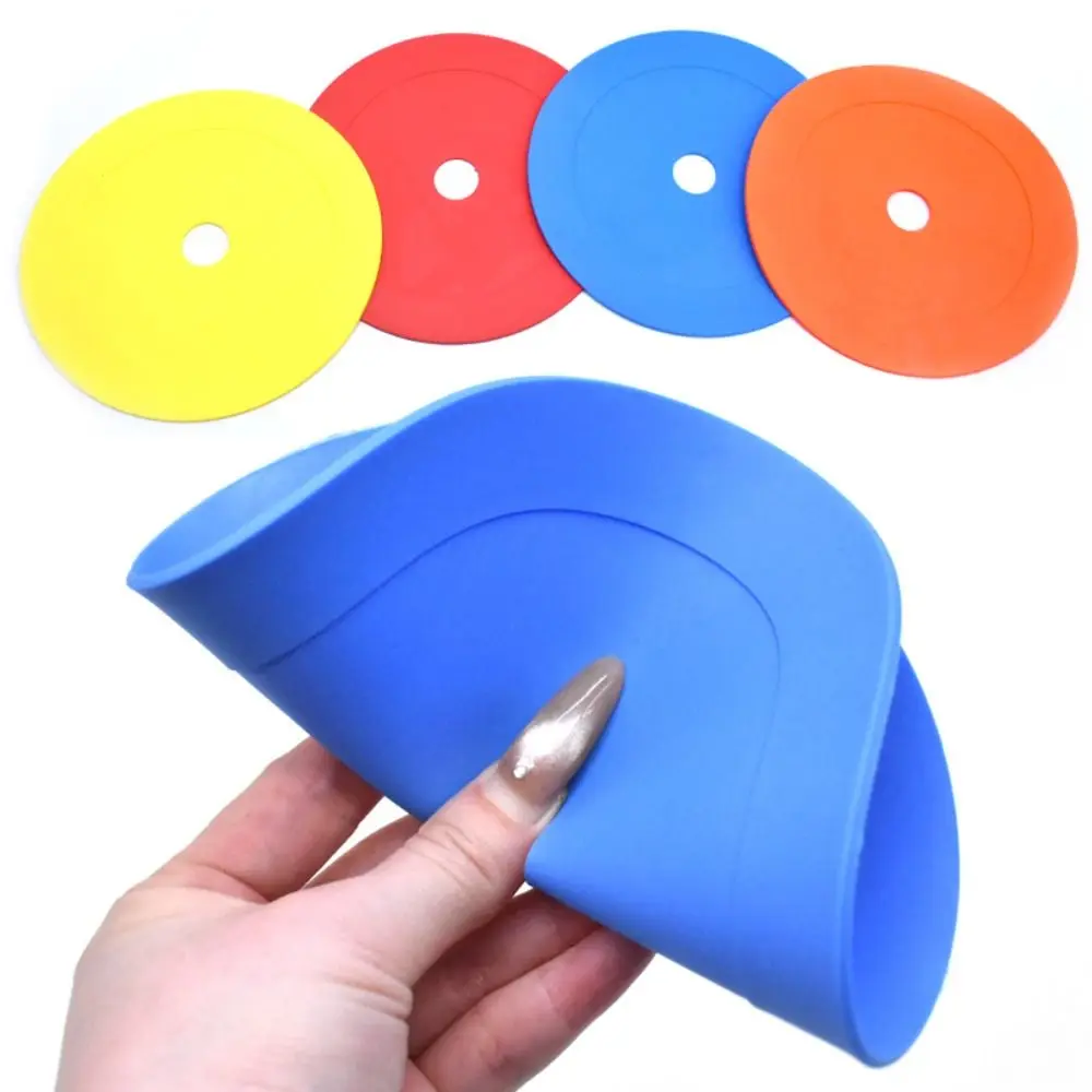 

Adjustable Tape Soccer Training Discs Flat Spot Markers Professional Soccer Goal Target TPE Material Colorful