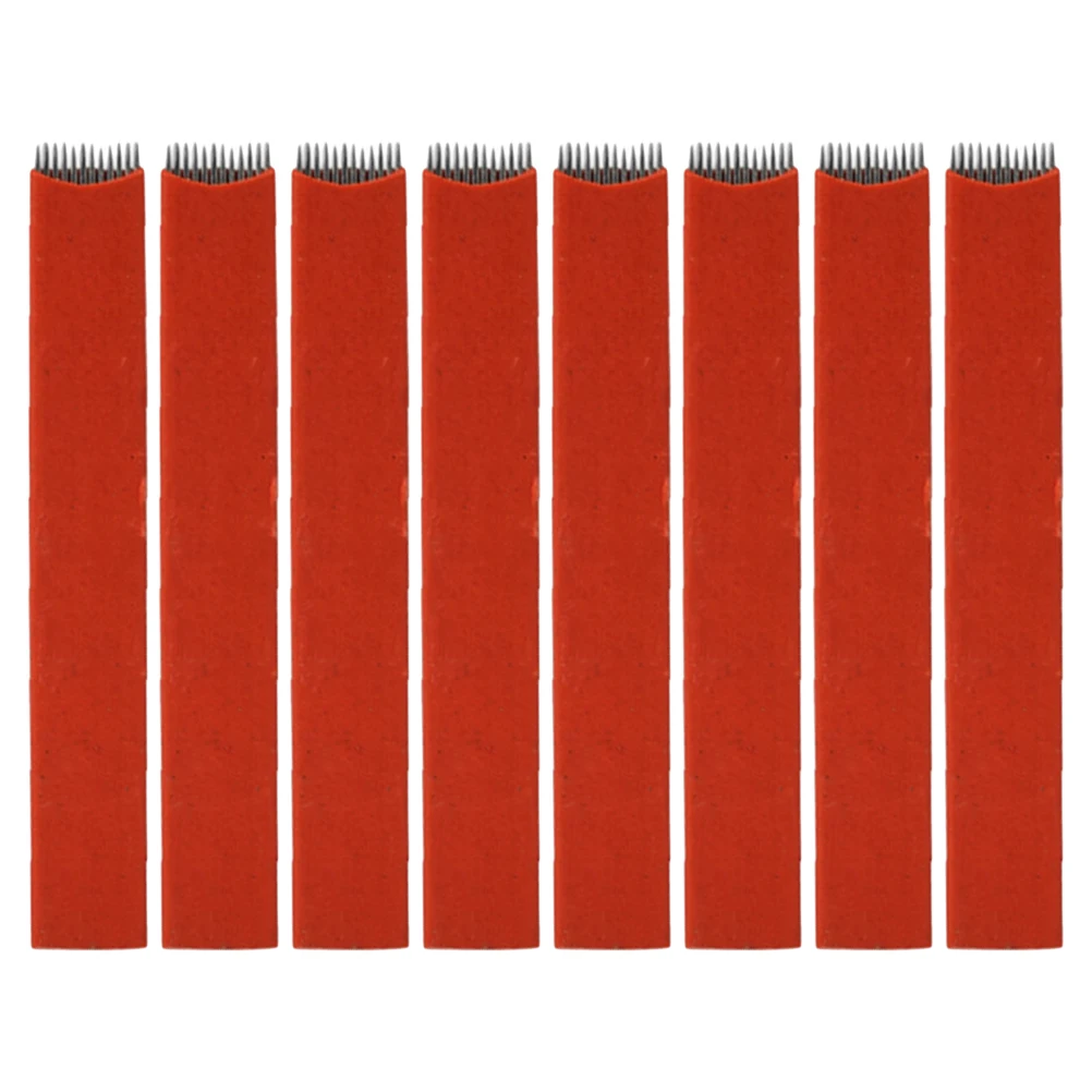 

50pcs Eyebrow Blades Microblading Flat Embroidery Medical Grade Stainless Steel Set Practical Tools