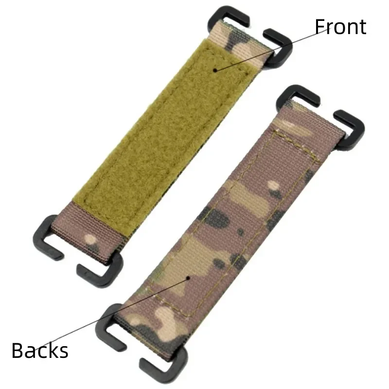 Removable Nylon Connecting Strap MOLLE Expansion Loop Patch Base Function Tactical Backpack Expansion Accessories