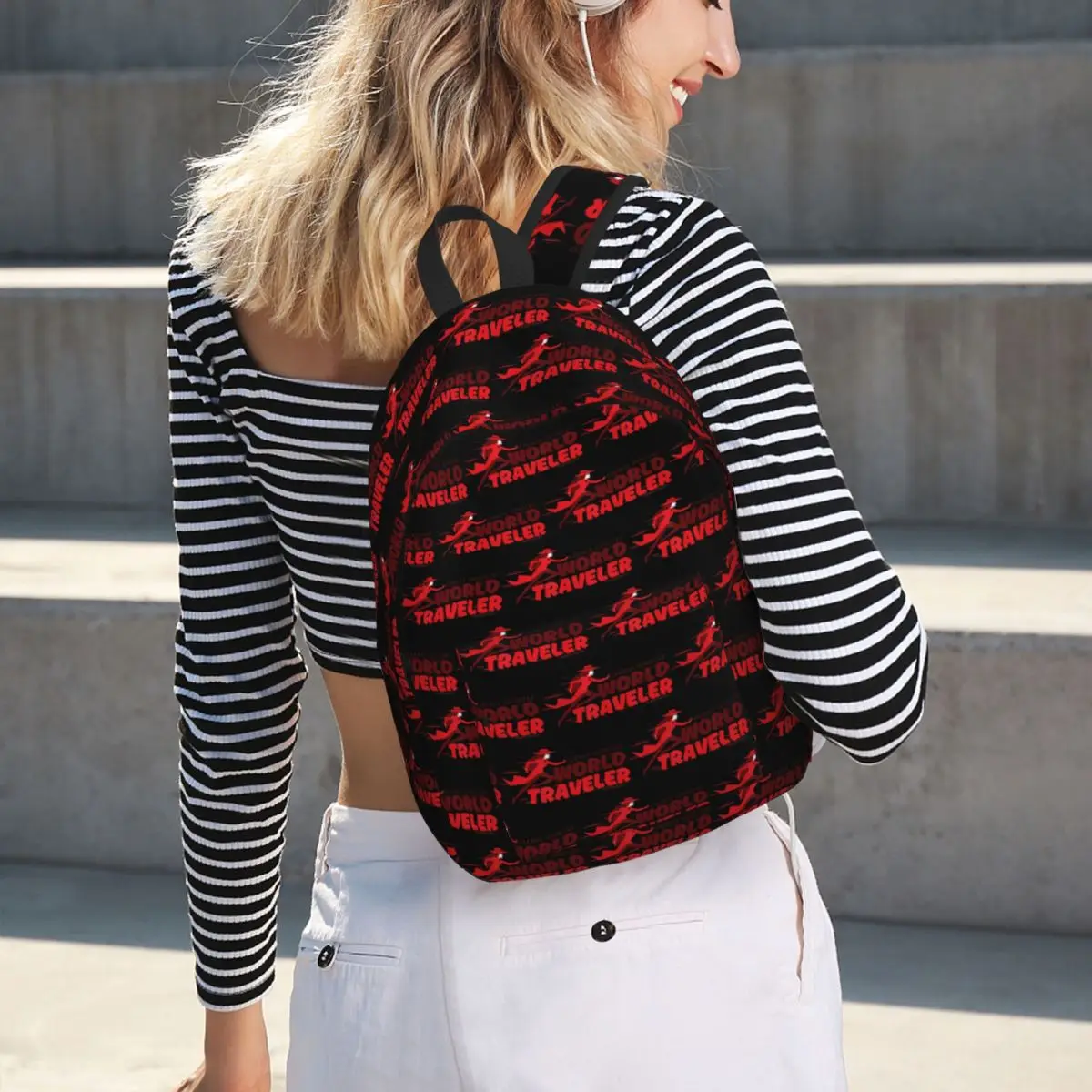 Classic Coat Detective Trench Red Hat Backpack Hot Sale Daypack Boys Girls BookBag School Bag Shoulder Bags for Men Women