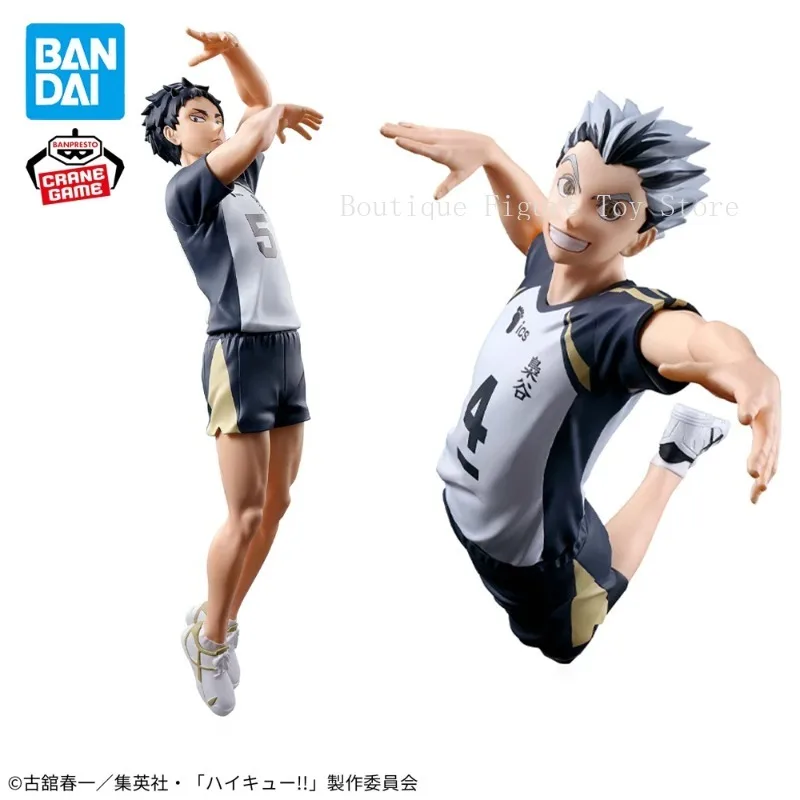 

В наличии Оригинальный BANPRESTO Haikyuu!! Фигурка для позирования Keiji Akaashi Kotaro Bokuto Фигурка Аниме Модель Оригинальные игрушки в штучной упаковке