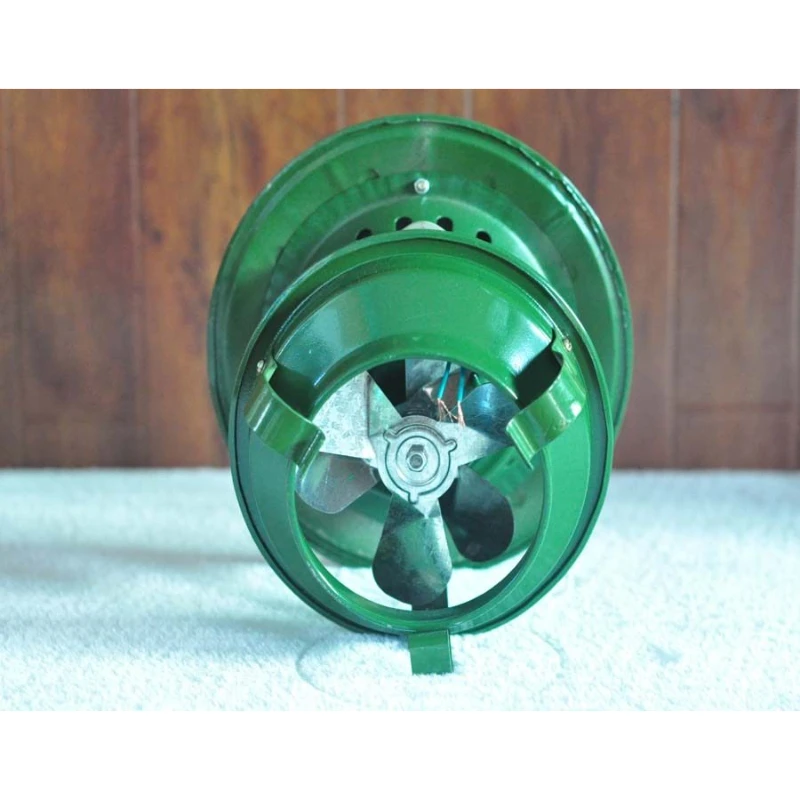 Induced draft fan Household chimney exhaust fan Stove inverted smoke and exhaust smoke machine Double fan 80W
