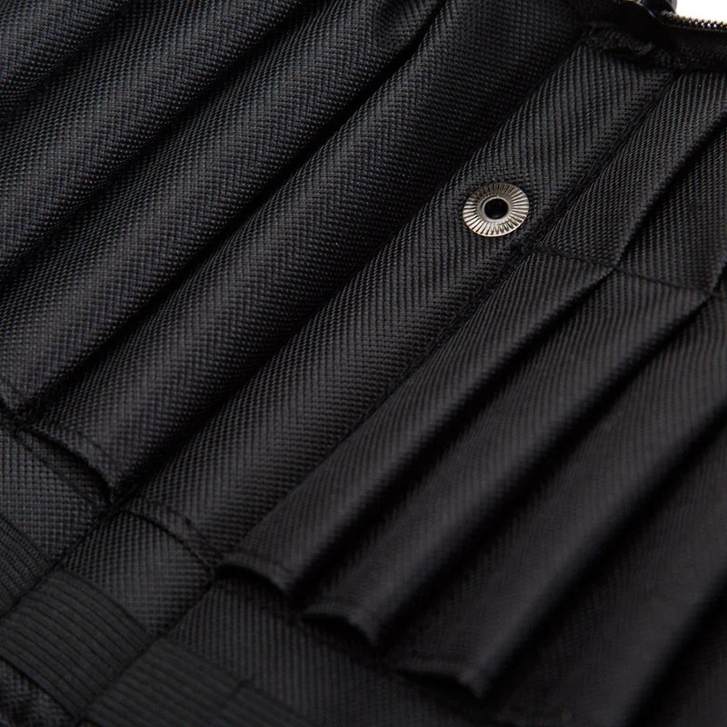 2x, 29Cm Artist Paint Penseel Houder Met Ritssluiting Voor Olie Acryl Aquarel Borstel Ademend Schilderij Set