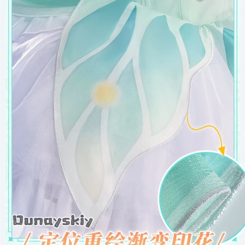 أزياء AHonkai Star Rail Firefly Bride اللامعة على شكل نجمة الصلاة التأثيرية أزياء ألعاب الرسوم المتحركة مجموعة كاملة أزياء الهالوين التأثيرية{Yumekiri}