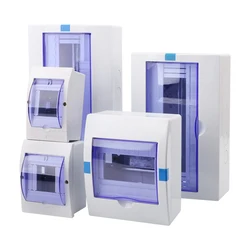 Plastic Exposed Circuit Distribution Box Household Concealed Strong Waterproof Modules Box Small Empty Leakage Protection Box
