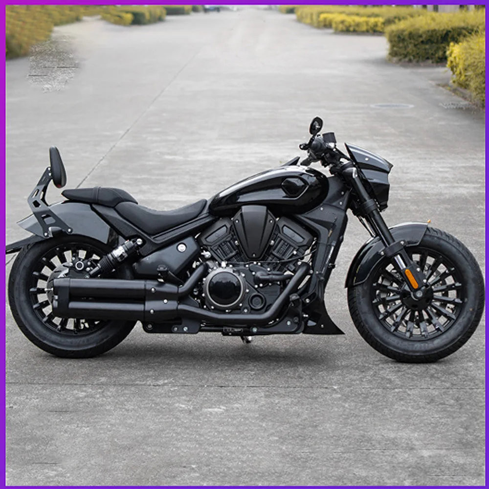 For Benda Black Flag 500 Lower Fairing Belly Pan Engine Guard No-Drill Accesorios Moto