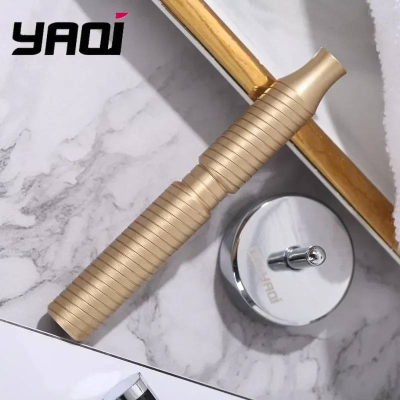 YAQI 88mm Solid Brass Safety Razor Handle for Men - Classic Shaving Accessory