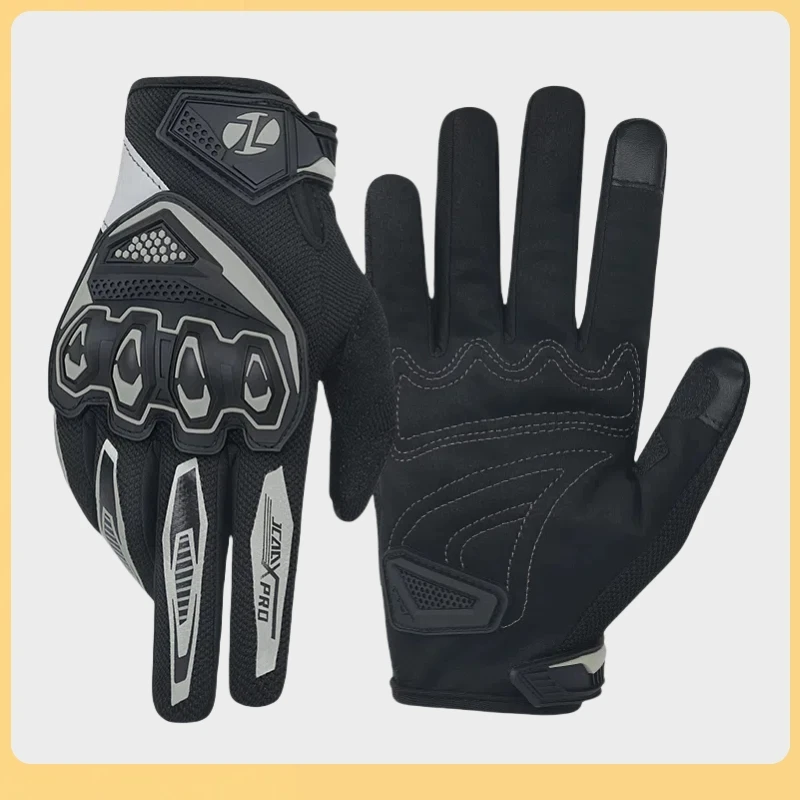 

Men Women Summer Pink Gold Motorcycle Gloves Breathable Motorbike Riding Gloves Anti-fall Touch Screen Motocross Moto Biker