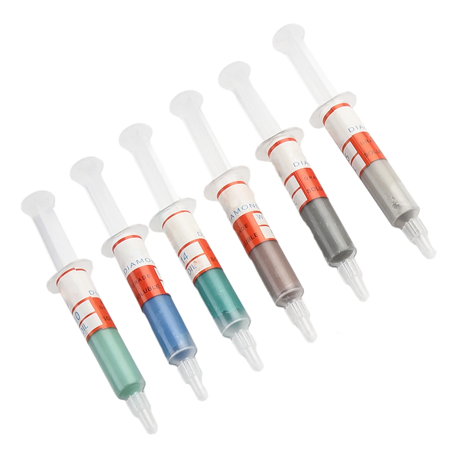

12pcs Polishing Paste 320~10000 Grit For Drinding Polishing Jade Watches Jewelry Metal Glass Increase Brightness Grinding Paste