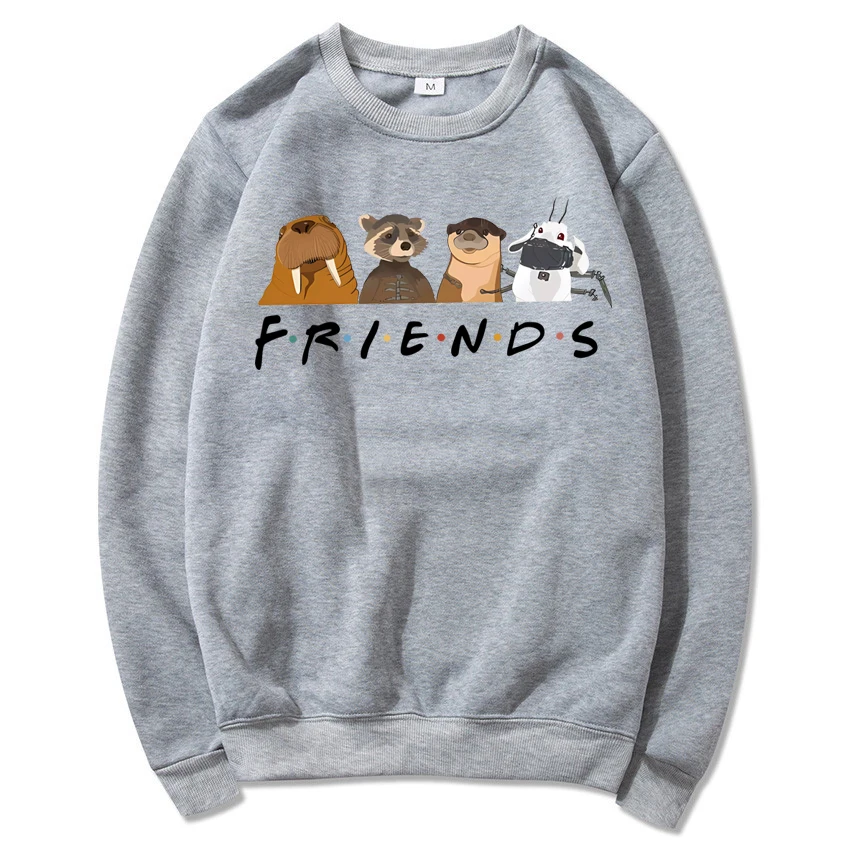 Lylla & Rocket Teefs Floor Sweatshirt GoTG3 Rocket Lylla Hoodie Galaxy Guardians 3 Inspired Rocket Raccoon Friends Sweatshirts