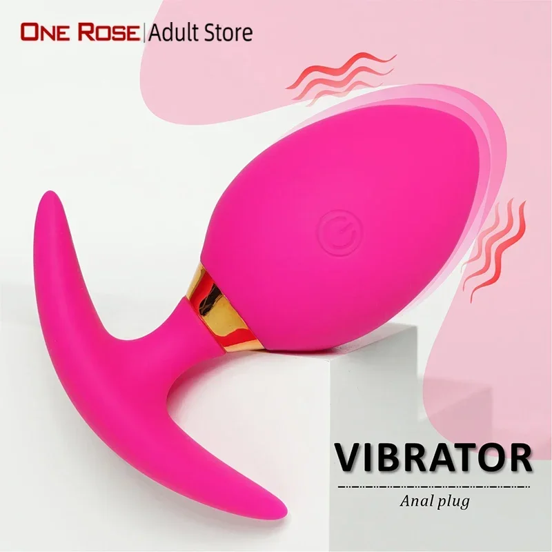 Anal Plug Vibrator 10 Speeds Butt Plug Prostate Vibrating Massager APP Remote Control Female Masturbator Sex Toys for Women Men