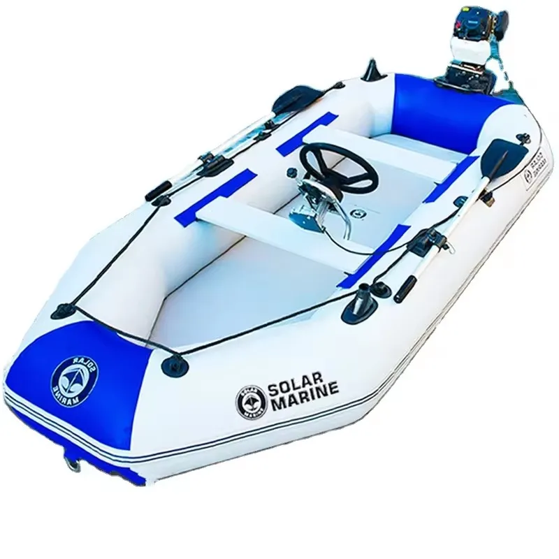 قارب صيد من مادة PVC قابل للنفخ بطول 3.3 متر #1