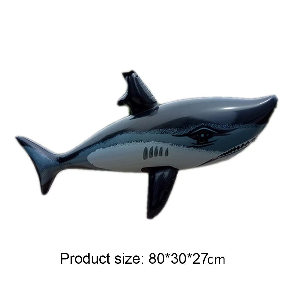 PVC Pool Swimming Shark Inflatable Water Toys Birthday Gift for Kids Boy Girl