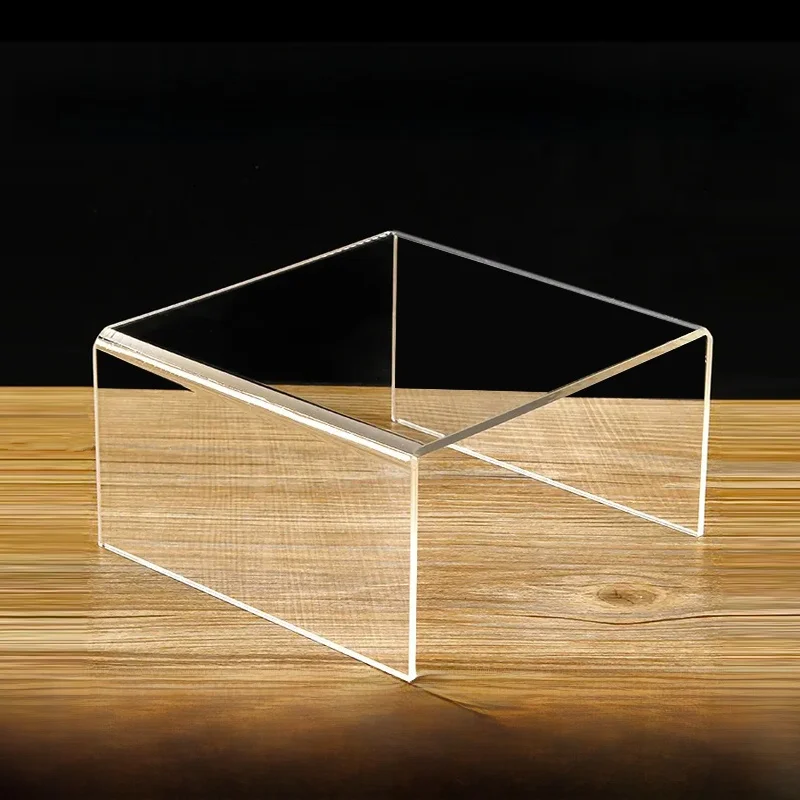 

Акриловая U-образная прозрачная многослойная подставка для украшений, настольный органайзер, разделительная перегородка, настенный стеллаж для хранения