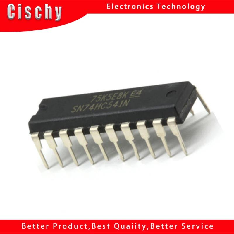 

5 шт. SN74HC541N DIP20 HD74HC541P SN74HC541 DIP 74HC541N DIP-20 74HC541 Новый и оригинальный IC