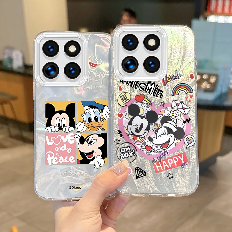 Coque de téléphone mignonne Disney TureMouse Cartoon, coque arrière rigide, anti-poussière, 256, adaptée pour Xiaomi Pheadphones X6 Bery F6 M6 figurine Pro C61 13T 11 Lite