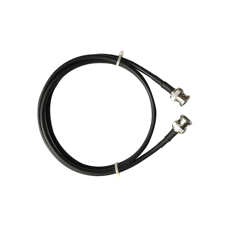 Imagem -04 - Bnc Macho ao Cabo Coaxial do rf da Tomada Rg58 do Macho do Bnc 50 Ohm do Conector do Friso do Cabo Macho do Pino da Tomada do Dobro Bnc Cabo de Fio 0.5m 1m 2m 5m 8m 10m