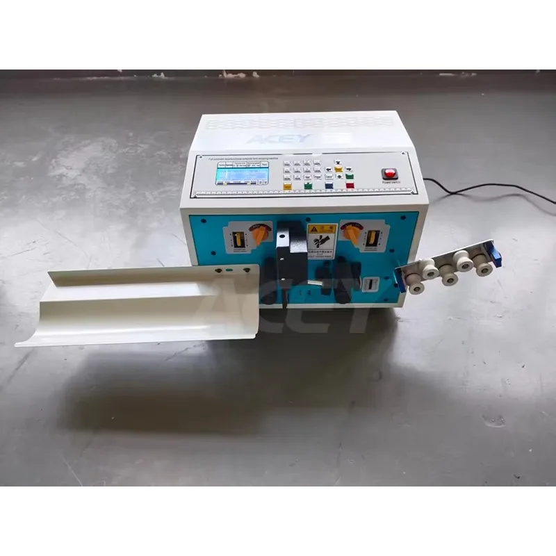 0.1-10mm²BVR Pneumatic Cable Stripper Automatic Wire Cutter and Stripping Machine
