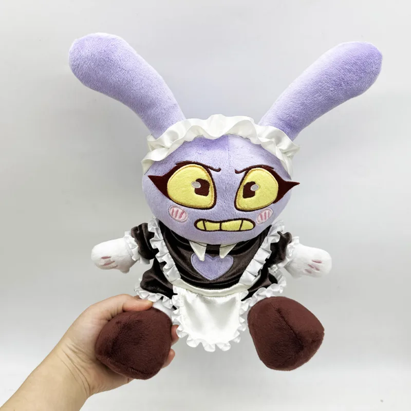 Nouveau cirque femme de chambre Jax peluche drôle Anime lapin Jax peluche dessin animé peluche poupée doux décor oreiller poupée cadeau d'anniversaire pour enfants