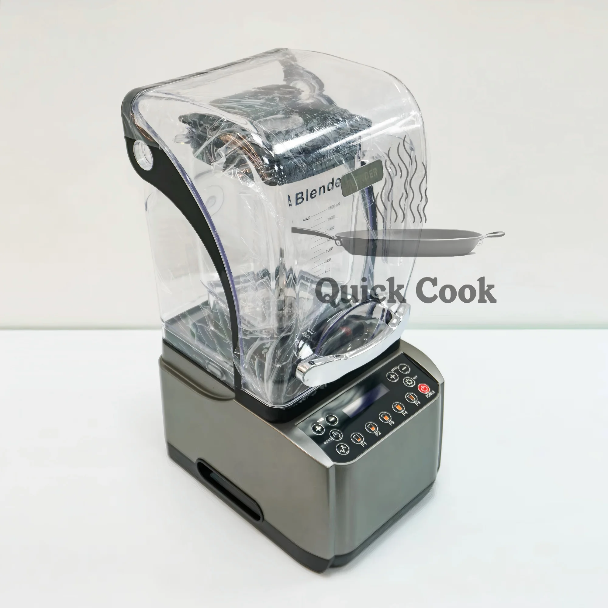 Hot Sell 23000 Rpm/h Multifunctional Kitchen Fresh Fruit Juicer Electrical Smoothie Mixer Blender