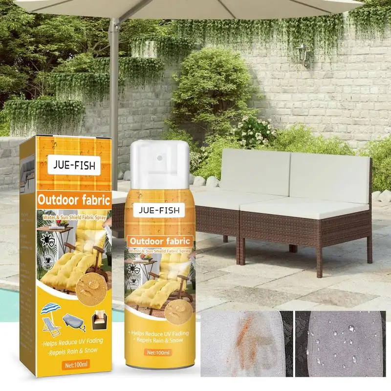 Sun And Water Shield Waterproofing Spray For Water Repellency And UV Protection 100ml Outdoor Fabric Spray