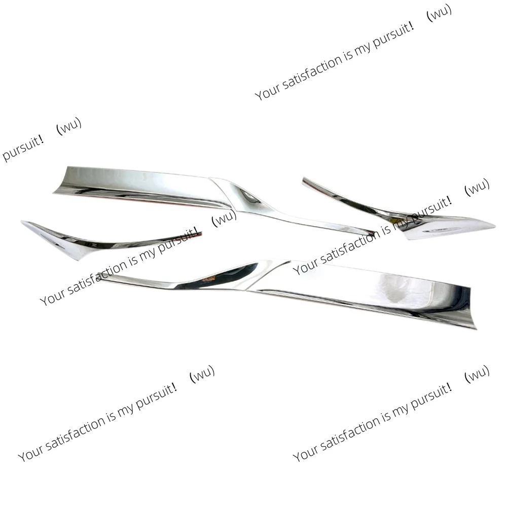 For Honda HRV Hr-V Vezel 2021 2022 ABS Chrome Rear Tail Light Lamp Cover Garnish Strip Taillight Eyebrow Cover Trim